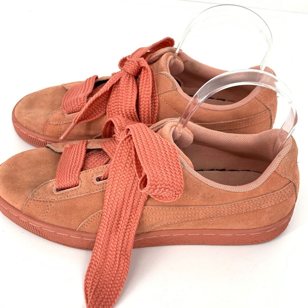 Puma Suede PS Jr. Desert Flower Sneakers Shoes Size 7 Child